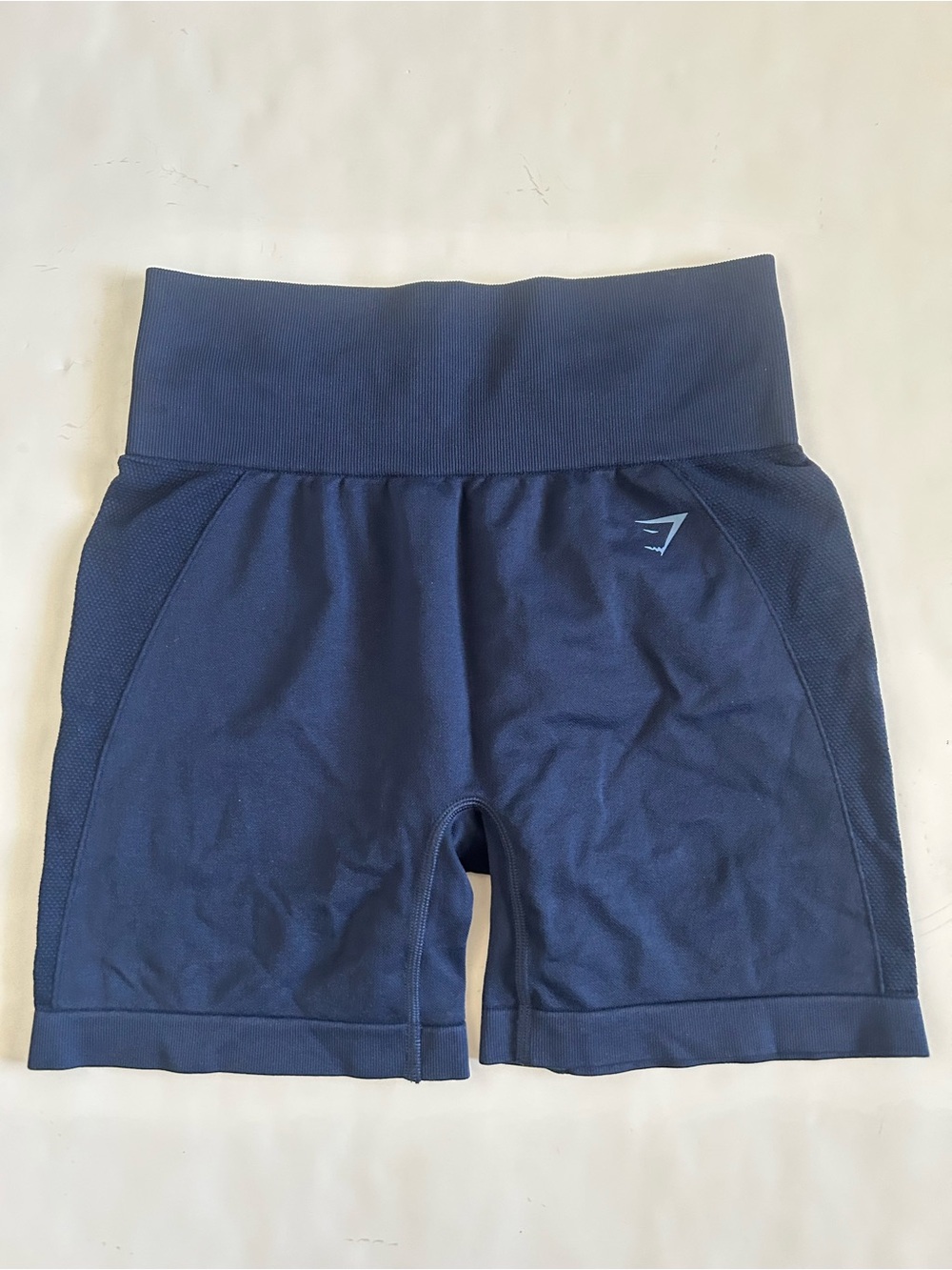 Gymshark Navy High-Waist Shorts for Women Size M